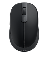 AOC MS360B/LA Wireless Mouse 2.4G + Bluetooth Dual Mode 6-Key DPI1600 Black