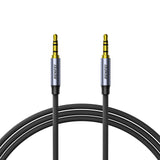 BENFEI 000427GY-2M 3.5mm TRRS Male to Male Audio Cable, 4-Pole Stereo Mic Aux Cable, Nylon Braided Headphone Jack Cord