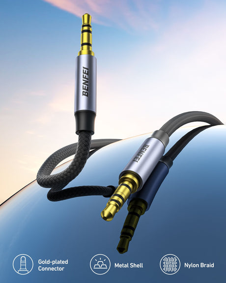 Nylon cable, 3.5mm.