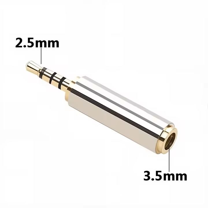 BENFEI Male adapter, 2.5 mm, lightweight.