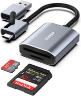 Benfei USB Type-C/Type-A to SD TF Card Reader.