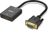 BENFEI VGA Female monitor adapter, 3.5mm.