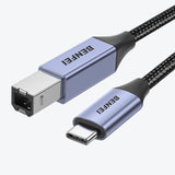 Aluminium printer cable.