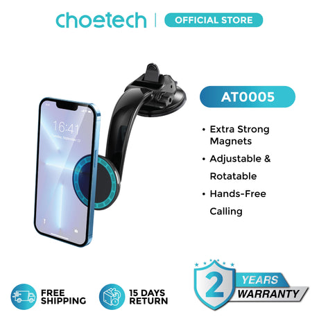 Choetech Magsafe car mount, model AT0005.