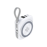 Choetech B697C-WH 10000mAh LED display 22.5W power bank for Mobile and Apple watch/Airpods CCC Certified