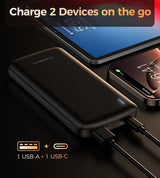 CHOETECH B850 10000mAh 12W USB-A+Type-C Power Bank