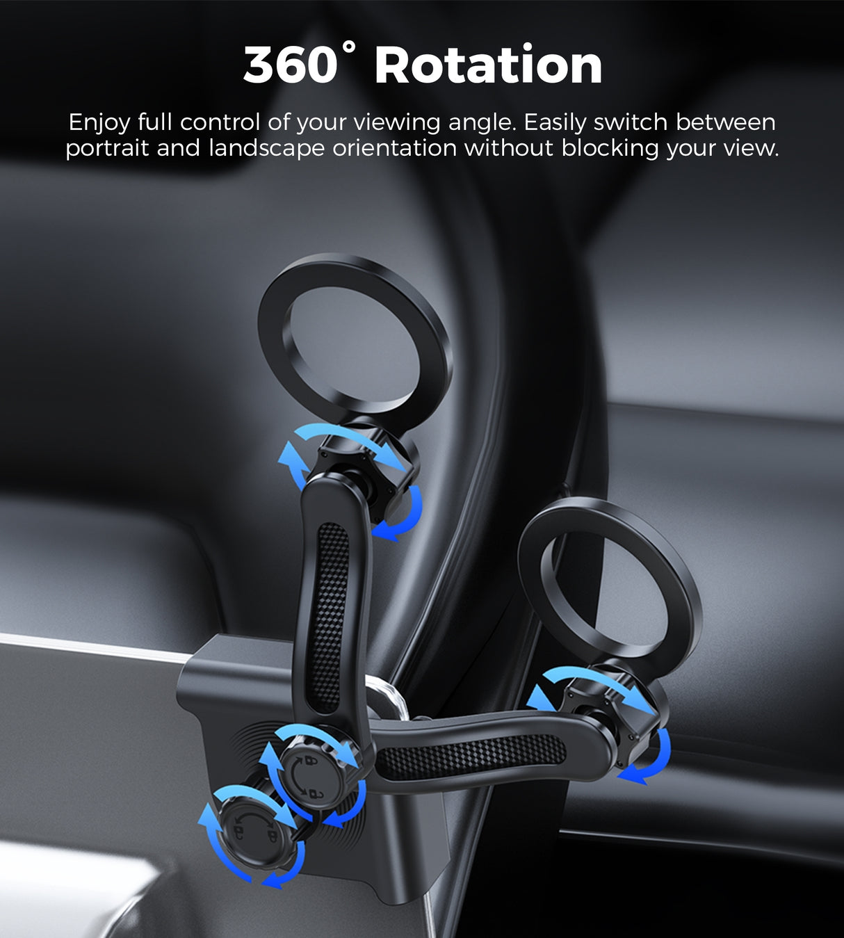 Choetech H089 Magnetic Phone Holder for Tesla Model 3 / Model Y