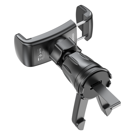 Clamp phone holder.