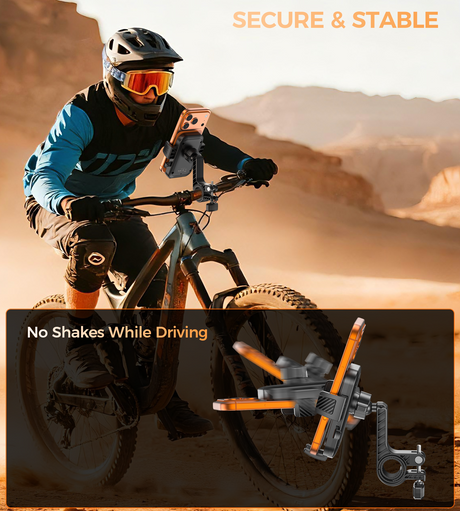 Choetech H094 Cycling Phone Holder Bike Handlebar Mount 360-degree Rotation.