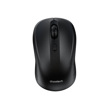 Black adjustable dpi wireless mouse, lightweight.