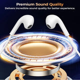 Choetech OC-A016 3.5mm lateral in ear Stereo sound Wired Headphones White