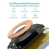 CHOETECH T511-S 10W/7.5W Fast Wireless Charger Pad (White)