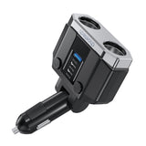 CHOETECH TC0020 45W 2 Sockets Cigarette Lighter Splitter