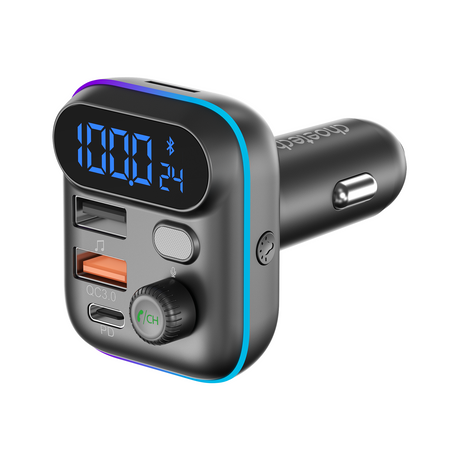 Choetech Bluetooth car transmitter charger, 36W.
