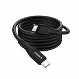 CHOETECH XCC-1008 USB-C-C PD100W M to M Fast charging Cable 1M Black
