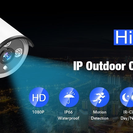 Hiseeu HB612P H.264 2MP PoE IP Camera