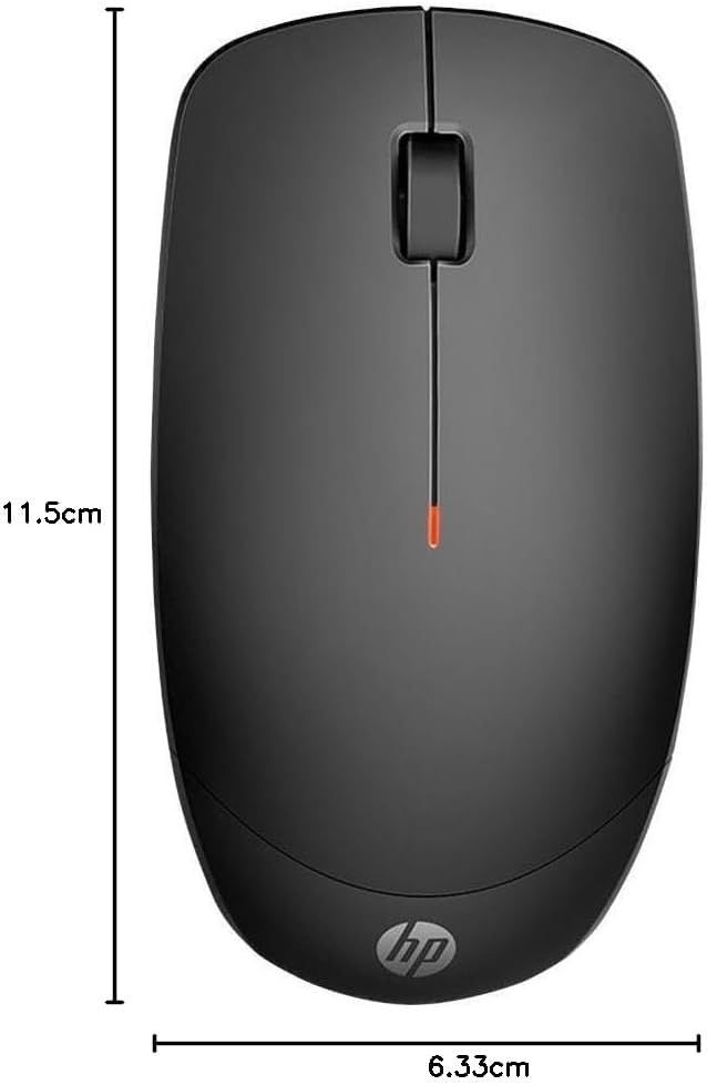 HP 235 Slim Wireless Mouse Black