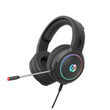 HP DHE-8006 Wired USB 7.1 Surround Sound Gaming Headset RGB LED for PC / Laptop-USB