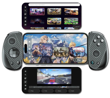 Mobile gaming controller.
