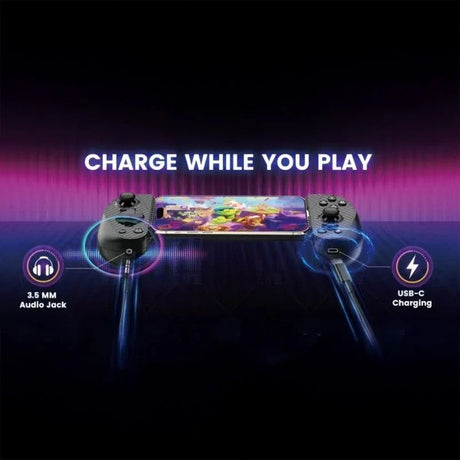 Mobile gaming controller.