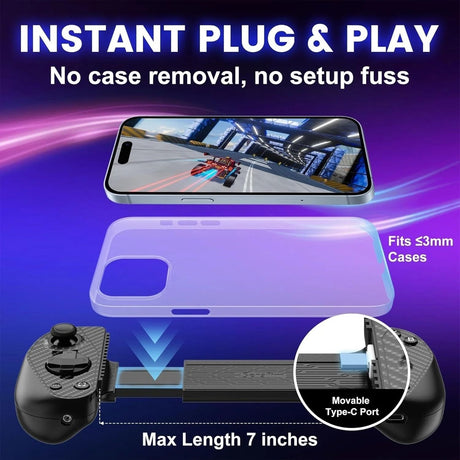 Mobile gaming controller.