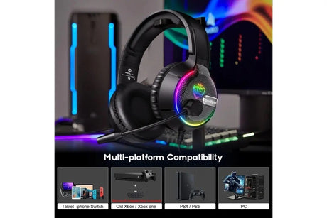 RGB gaming headphones.