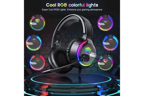 RGB gaming headphones.