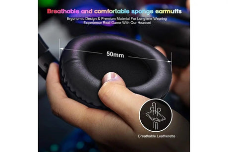 RGB gaming headphones.