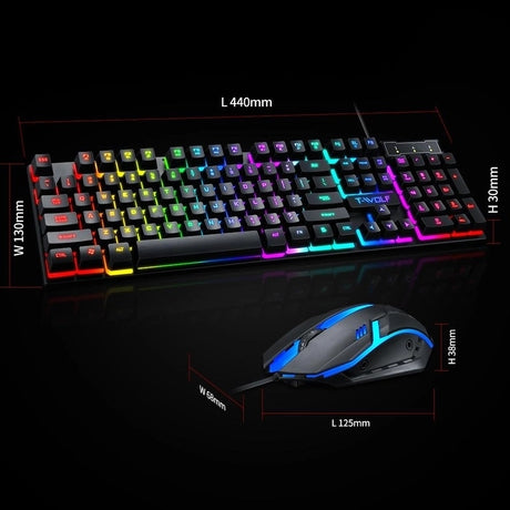 T-Wolf headphone mouse pad, waterproof, model TF800.