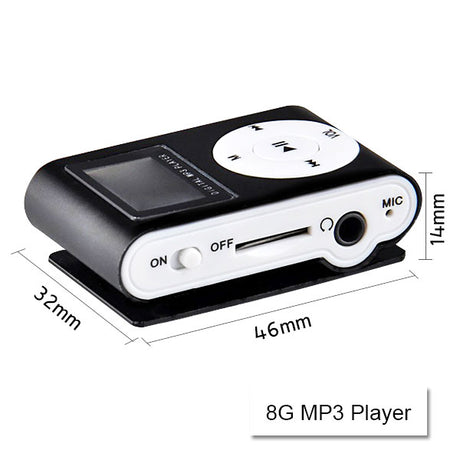 Black music player.