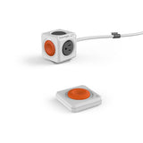 Control button, operated by remote control.