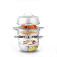 Zhang Xiao Quan three-tier steamer, 28cm.