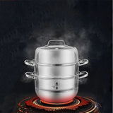 Zhang Xiao Quan three-tier steamer, 28cm.