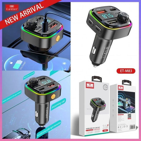 Earldom M83 Wireless Car Kit FM Transmitter.