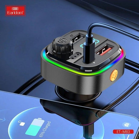 Earldom M83 Wireless Car Kit FM Transmitter.