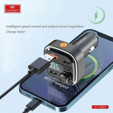 Earldom M83 Wireless Car Kit FM Transmitter.