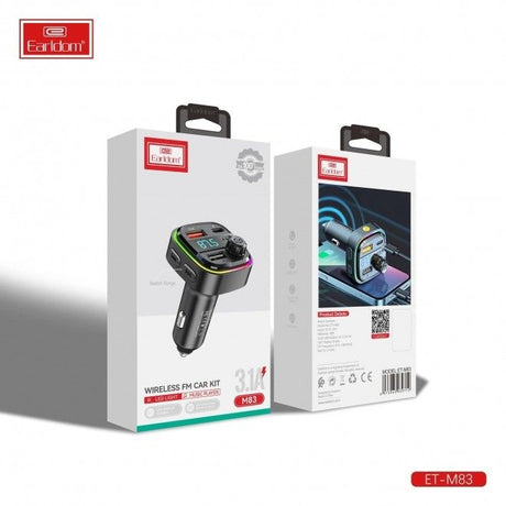 Earldom M83 Wireless Car Kit FM Transmitter.