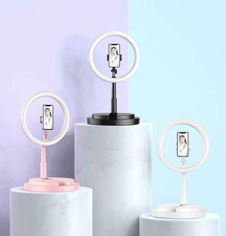 TEQ Y2 Bluetooth Live Beauty LED Light Selfie Stick + Tripod stand.
