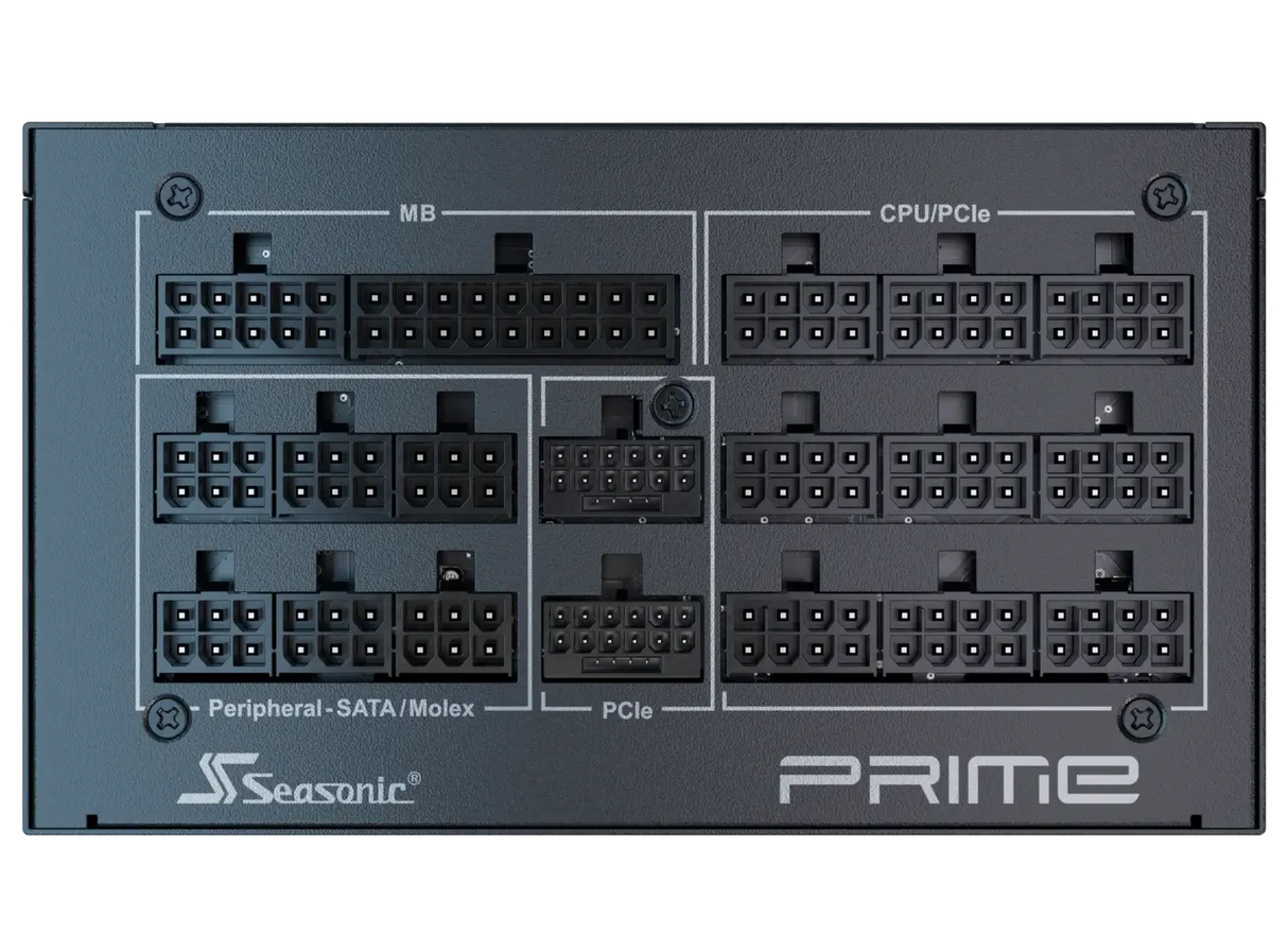 Seasonic PRIME TX-1600 1600W Titanium ATX 3.1 Fully Modular PSU SSR-1600TR2