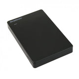 Black hard drive, tool free to assemble.