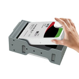 Simplecom SE482 dual bay 3.5 inch SATA hard drive enclosure