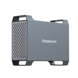 Simplecom SE482 dual bay 3.5 inch SATA hard drive enclosure