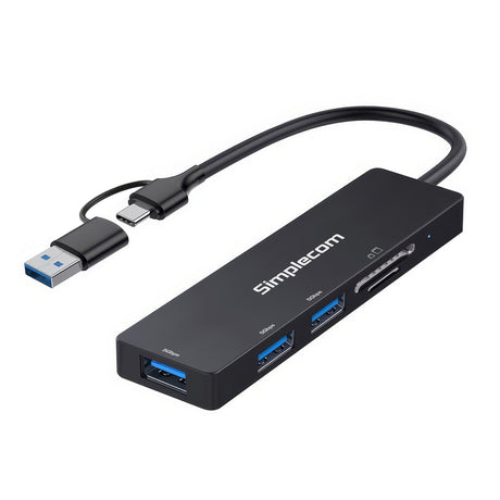 Simplecom SuperSpeed USB hub, lightweight.