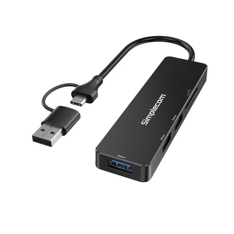 Simplecom SuperSpeed USB hub, lightweight.