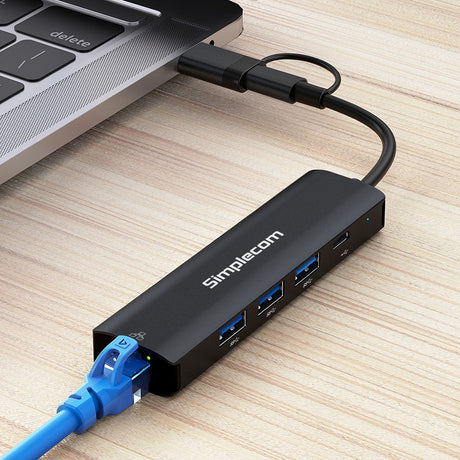 Simplecom CHN USB-A USB hub, model CHN436.
