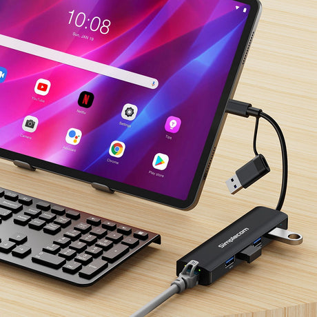 Simplecom CHN USB-A USB hub, model CHN436.
