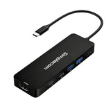Simplecom CHT811 11-in-1 USB-C 4K Triple Display MST Docking Station with Dual HDMI DP