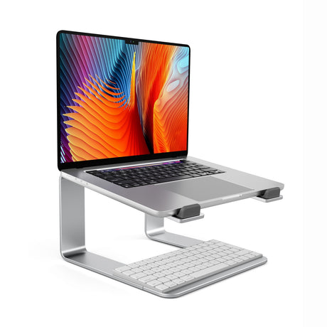 Simplecom MacBook aluminium riser stand.