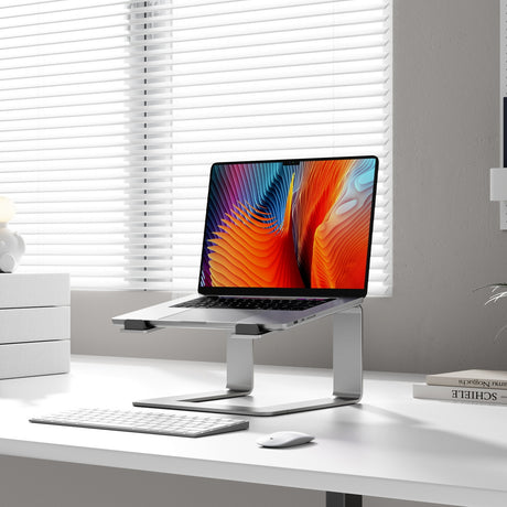 Simplecom MacBook aluminium riser stand.