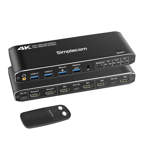 Simplecom desktops, operated by remote control.